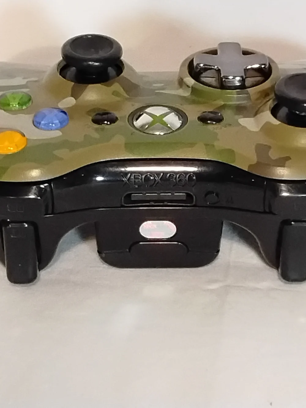 Official Microsoft Xbox 360 Special Edition Camo Wireless Controller OEM Pre-own